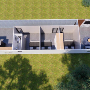 Nhà lắp ghép 106m2 Nhà lắp ghép 106m2