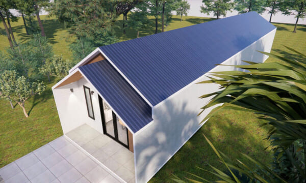 Nhà lắp ghép 106m2 Nhà lắp ghép 106m2