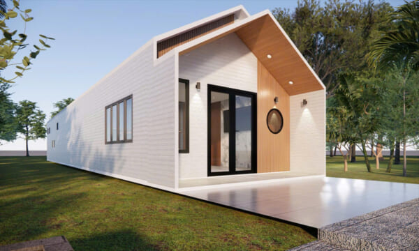 Nhà lắp ghép 106m2 Nhà lắp ghép 106m2