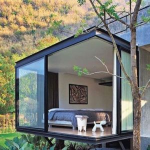 Nhà lắp ghép không gian mở