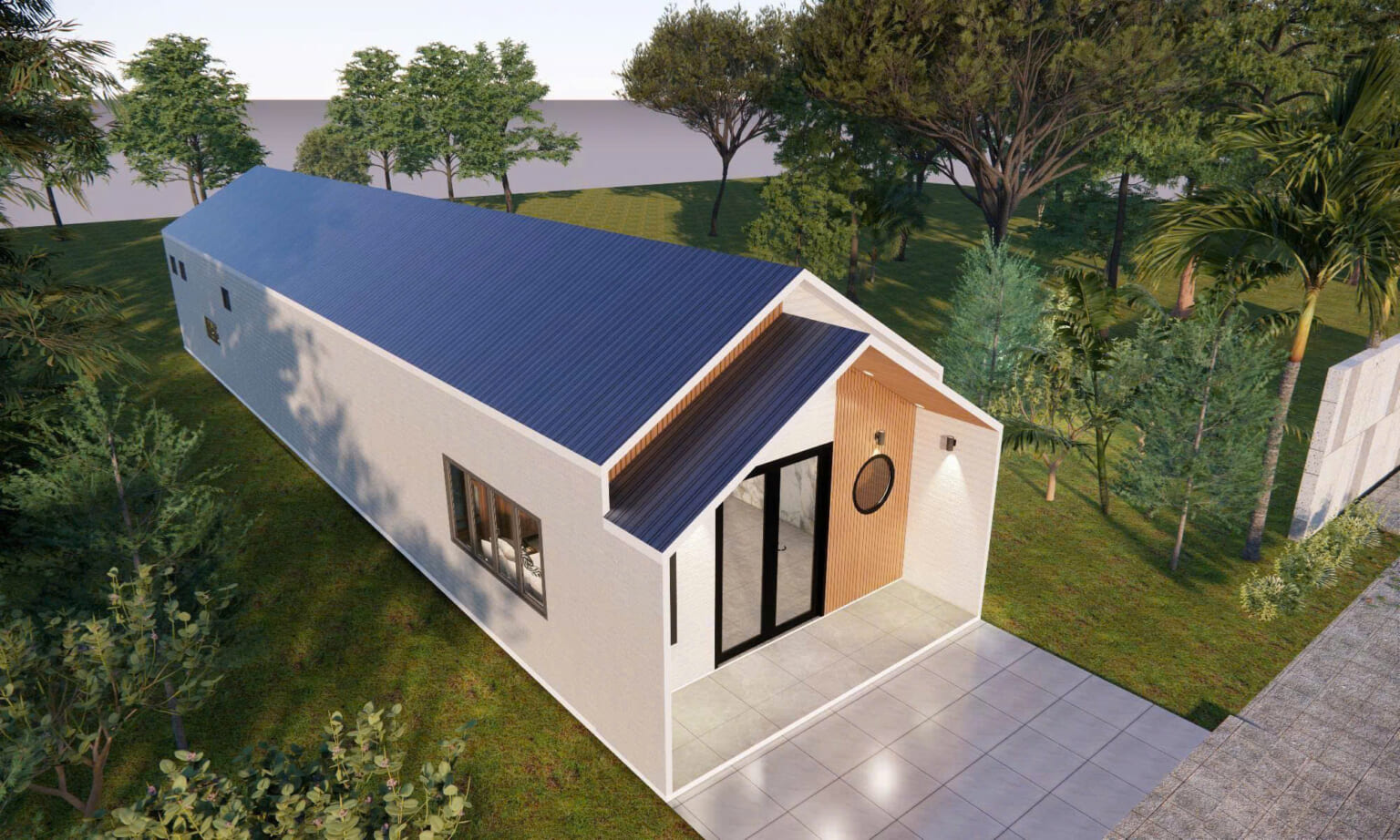 Nhà lắp ghép 106m2