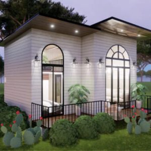 Nhà lắp ghép gác lửng 42.5 m2
